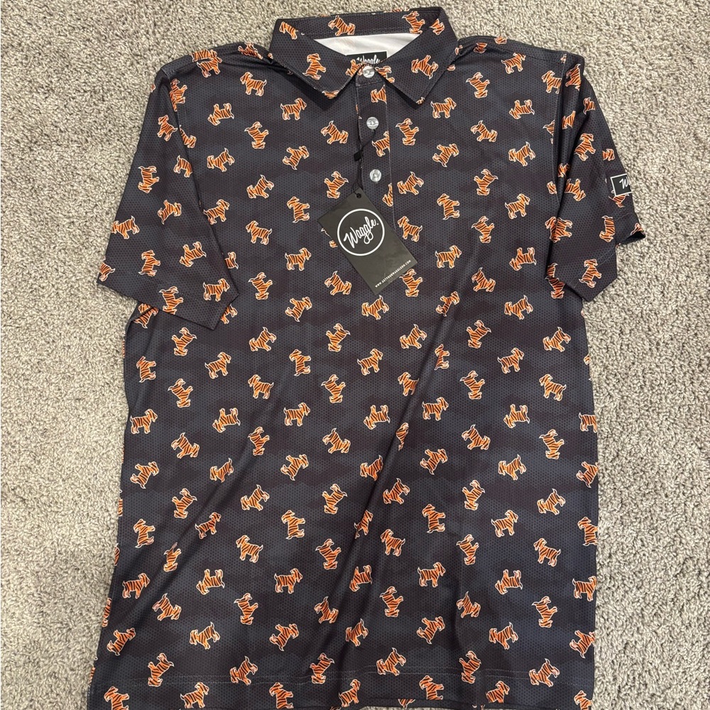 Waggle golf shirt, men’s